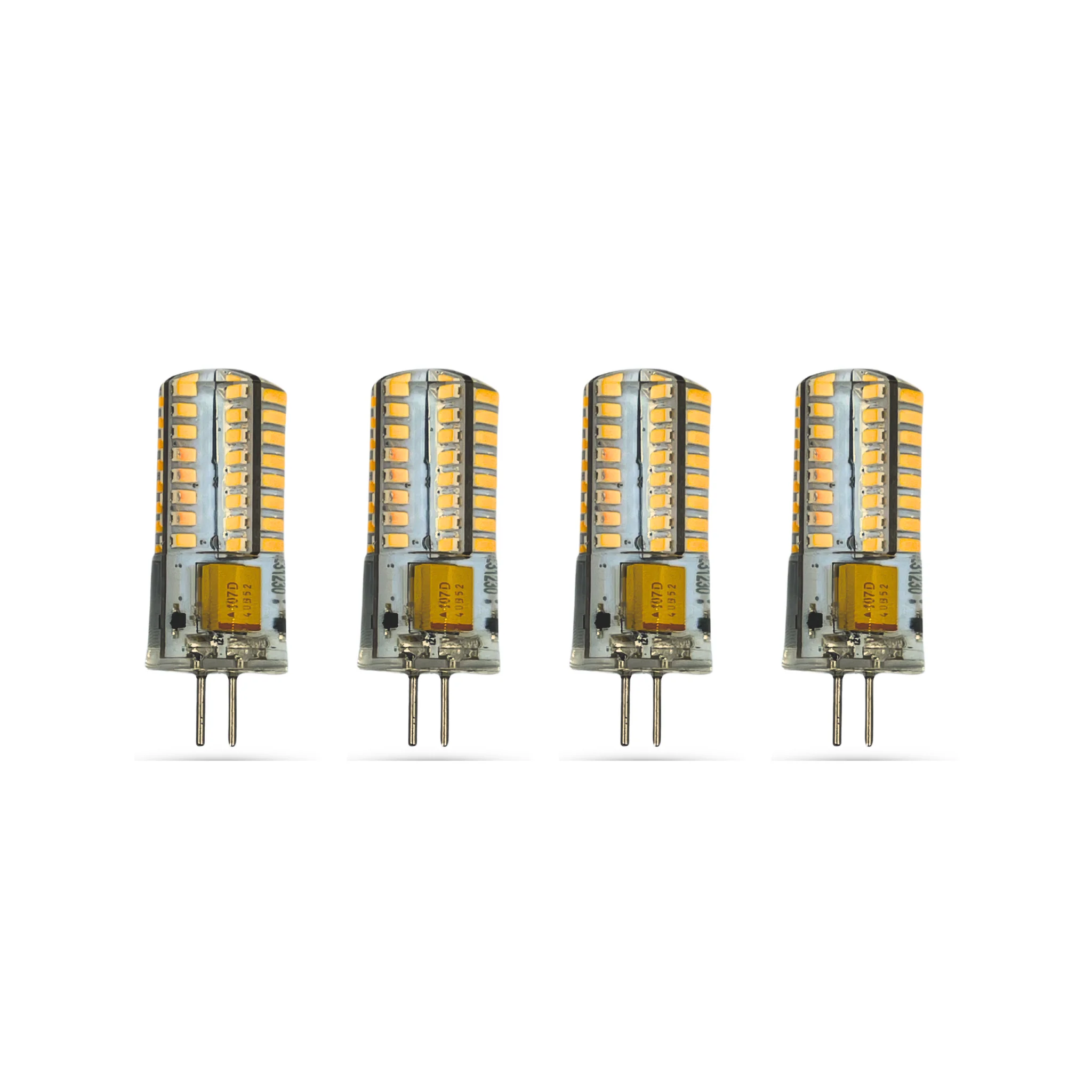 TopNotch™ T3 LED Bulb 3.5Watt, 3000k, 4-Pack, 12v, Silicone Potted, Bi-pin G4 base, Weatherproof, Dimmable, CRI: 95+, GeTⓇ,9-17VAC, 3.5w. Questions & Answers