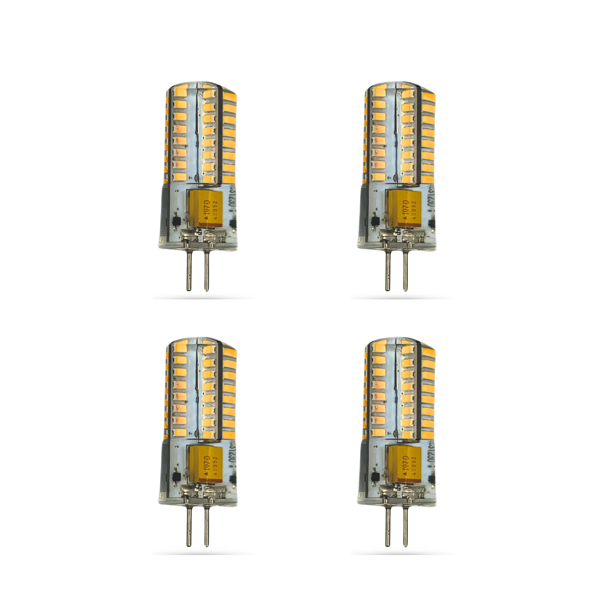 TopNotch™ T3 LED Bulb 3.5 Watt, 2700k, 4-Pack, 12v, Silicone Potted, Bi-pin G4 base, Weatherproof, Dimmable, CRI: 95+, GeTⓇ,9-17VAC, 3.5w. Questions & Answers
