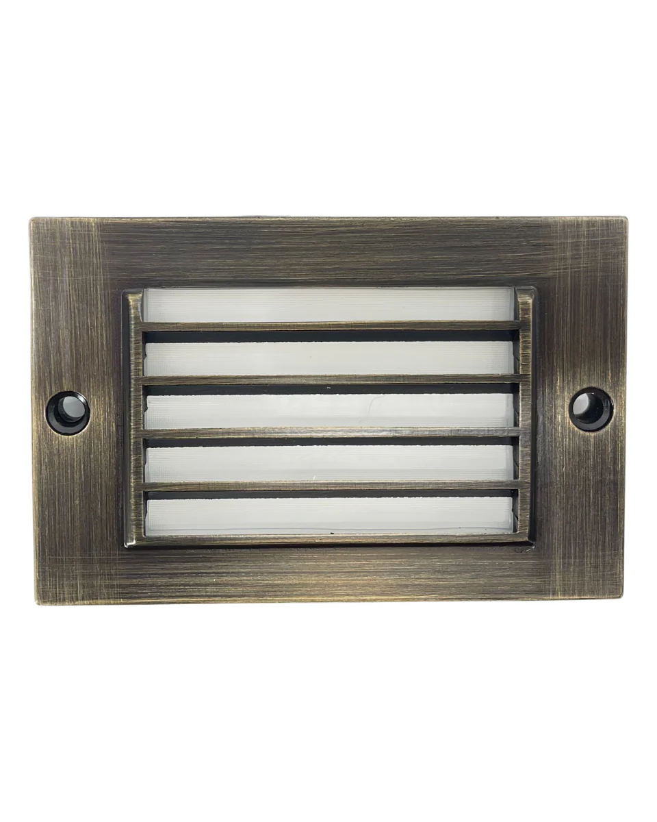 Top-Notch™ Classic Brass Step & Deck Light (Antique Bronze) L4.88"Wx2.5"Hx3" Questions & Answers