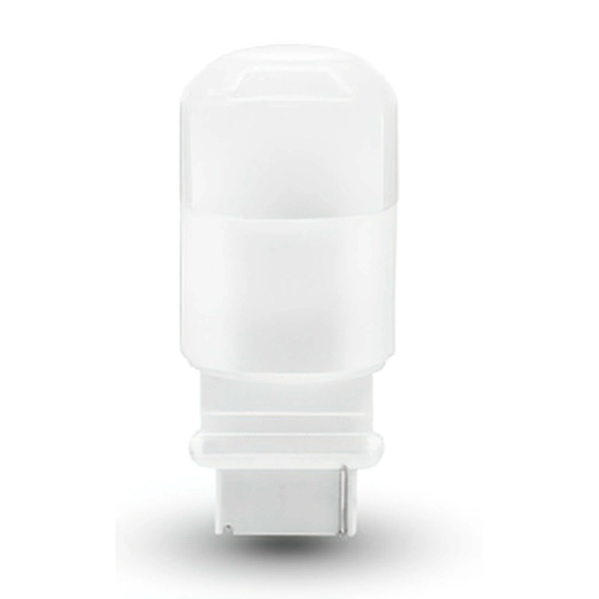 What material is used for the s8 wedge LED landscape bulb's base?