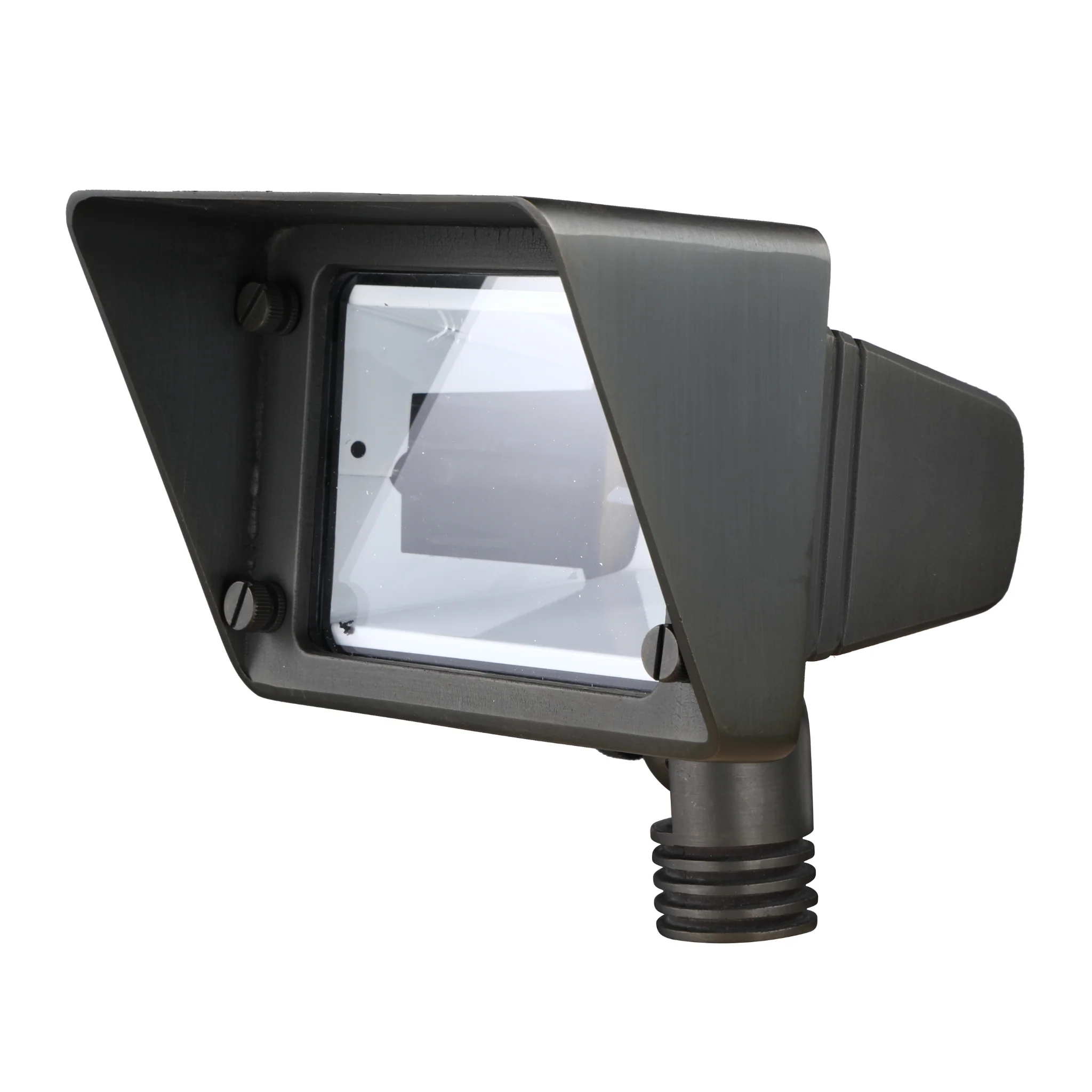 What are the advantages and specs of the Top-Notch™ Illuminator Flood Light (Bronze) with intertek 5009735?