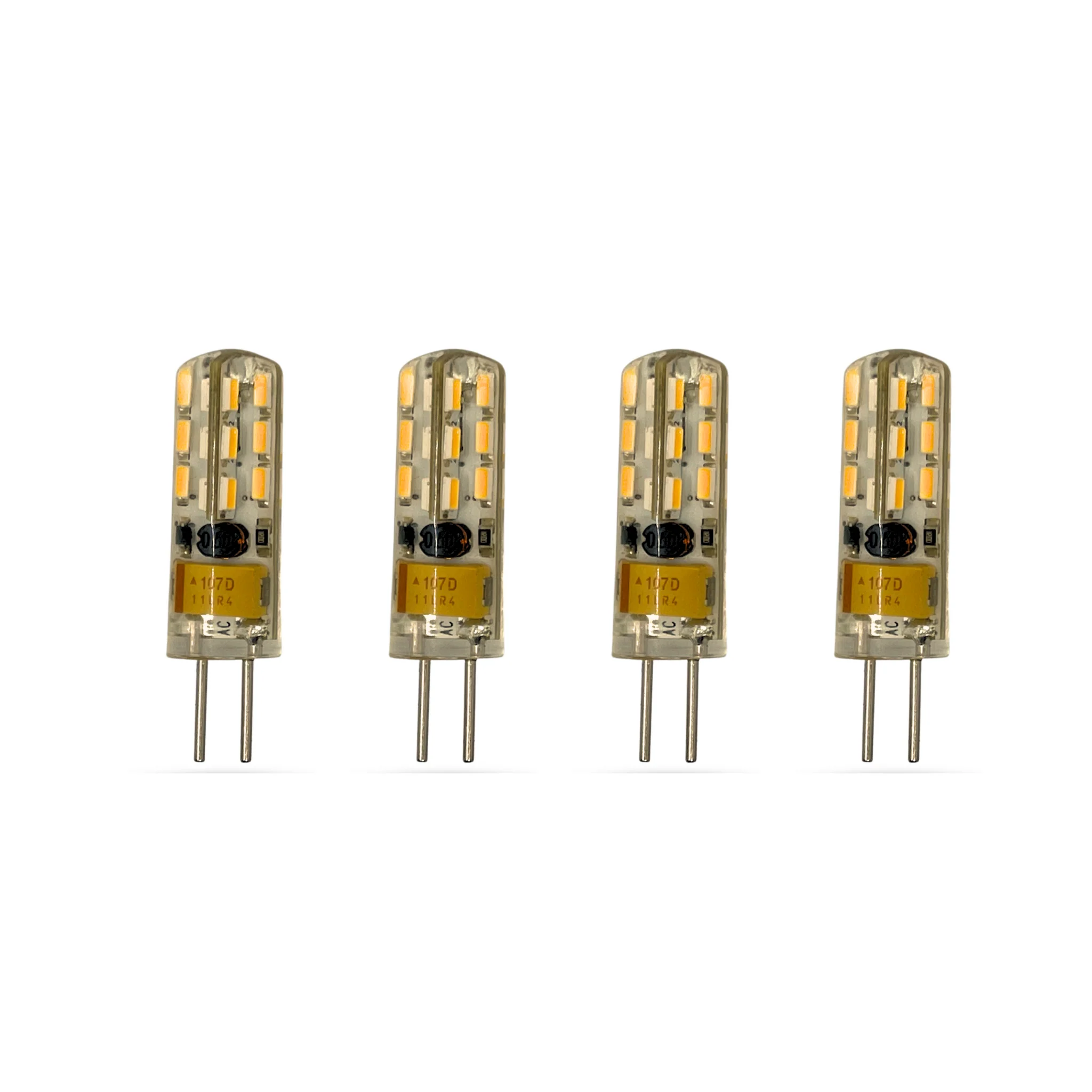 What is the bulb's lamp type for TopNotch™ T3 G4 Bi-Pin 107D LED landscape light bulbs?