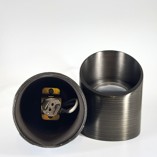 Top Notch Co Solid Brass Outdoor Landscape Spotlights (4 Pack) 12V LED Spot Light Waterproof for Garden and Yard Up Lighting, Brushed Antique Bronze Finish Accent Lighting Fixture Without Bulb