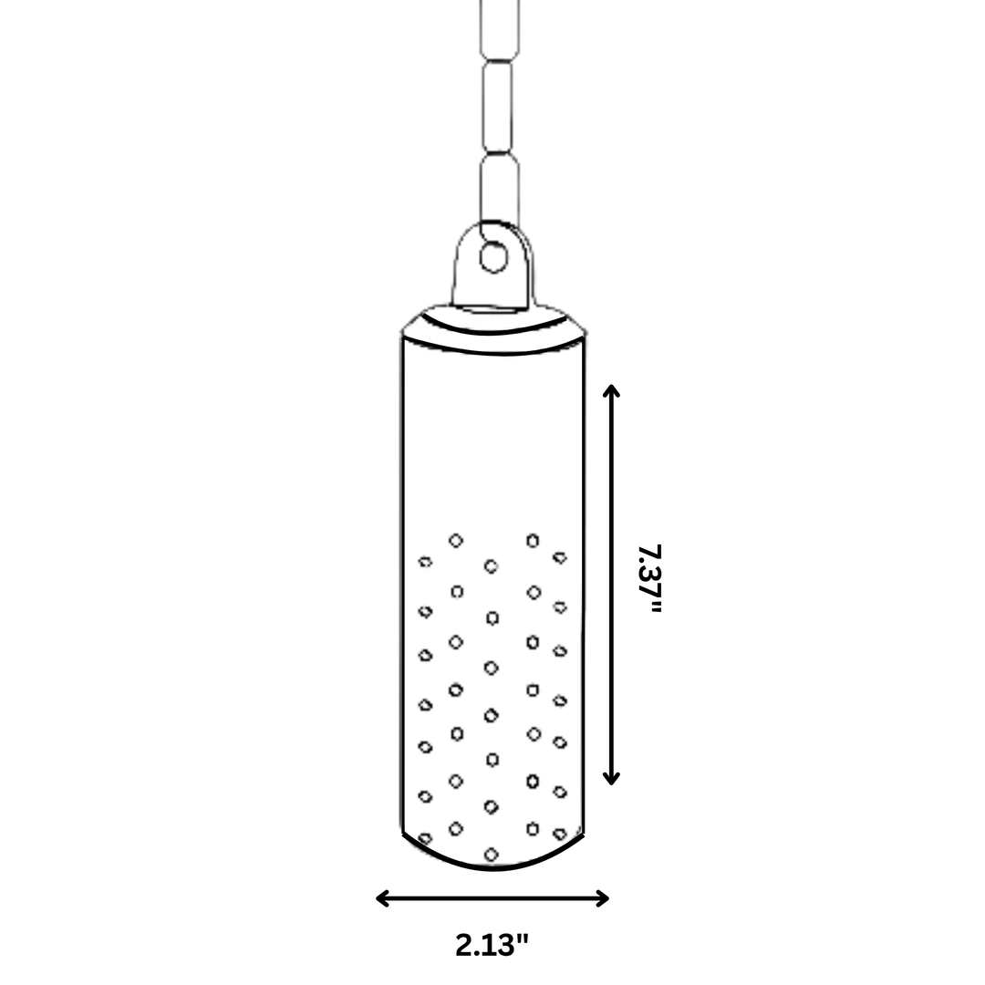 Top Notch Landscape Lighting Brass Low Voltage Pendant Light (4 Pack) Outdoor 12V AC Handing Tree Lights, Replaceable LED Bulb (Bulb not Included)