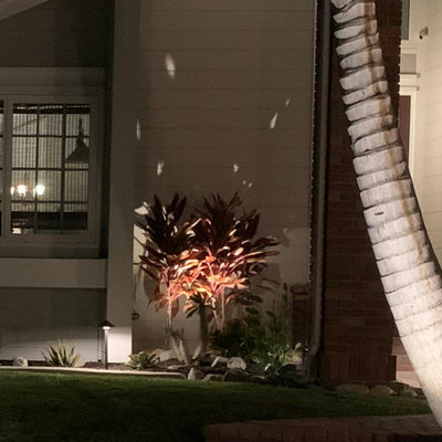 Top-Notch™ Felicity [Brass Flood] Landscape Outdoor Light (Bronze) LED 2700k T3 2.5W 10-15v - Top Notch Landscape Lighting Top Notch Landscape Lighting