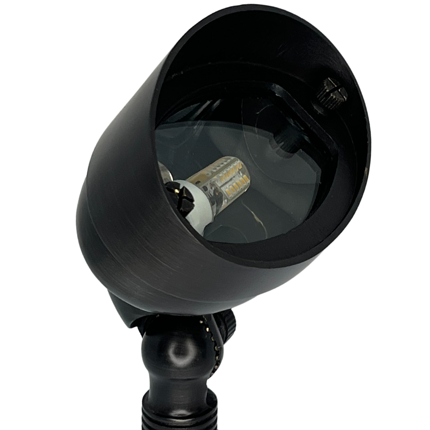 Top-Notch™ Felicity [Brass Flood] Landscape Outdoor Light (Bronze) LED 2700k T3 2.5W 10-15v - Top Notch Landscape Lighting Top Notch Landscape Lighting