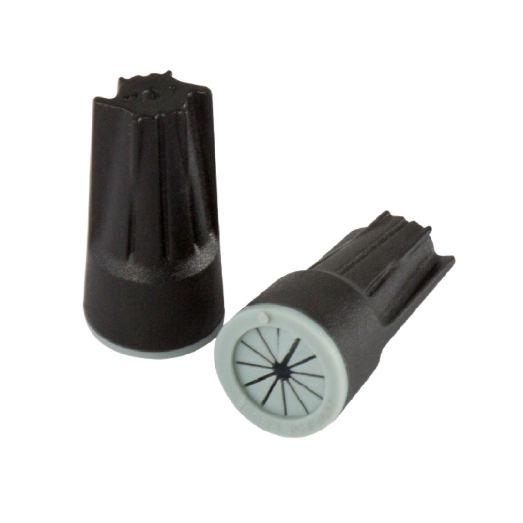 Top Notch Wire Connectors (Weatherproof) Elite Black/Gray