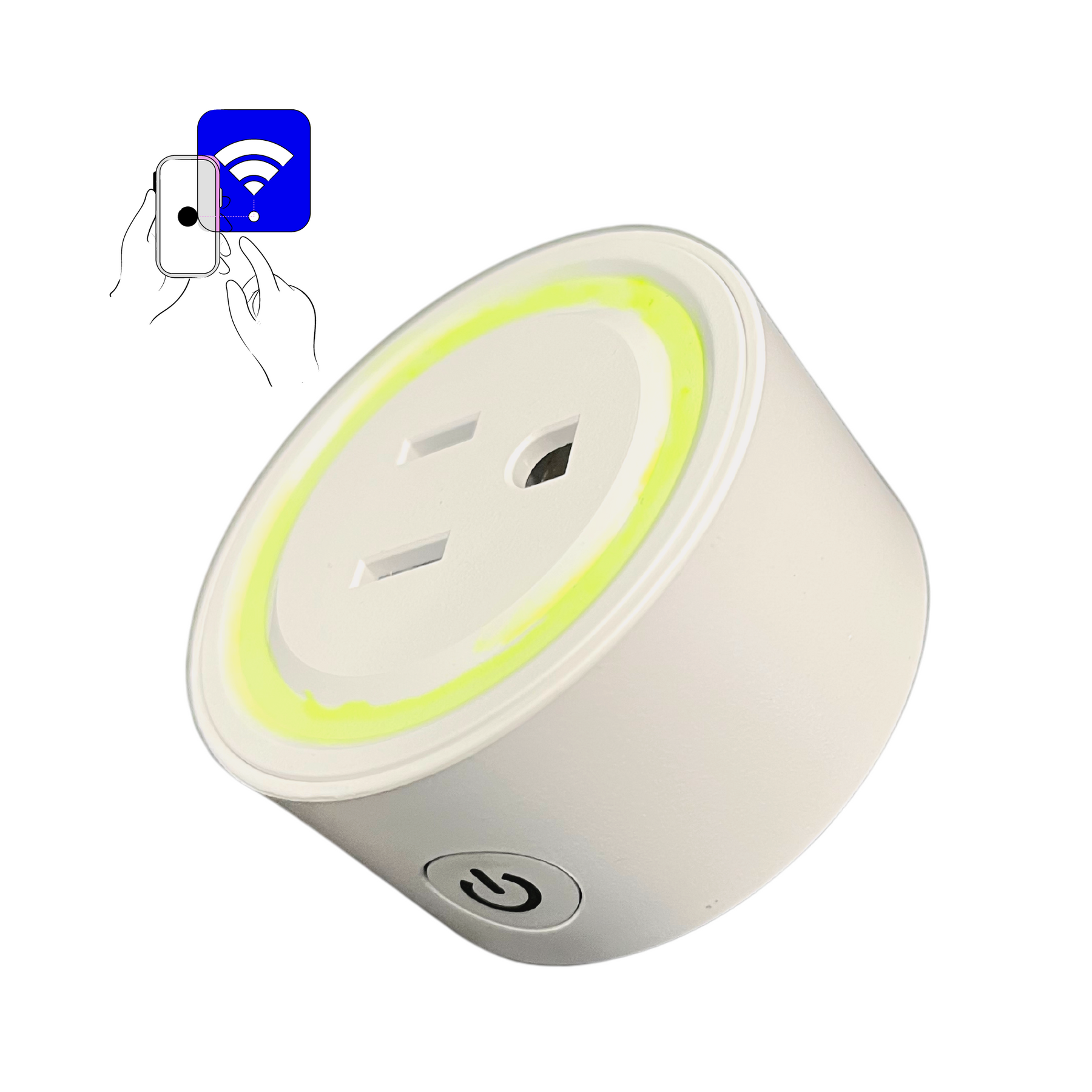 Optimum Wi-Fi Enabled Plug in Time Switch, White